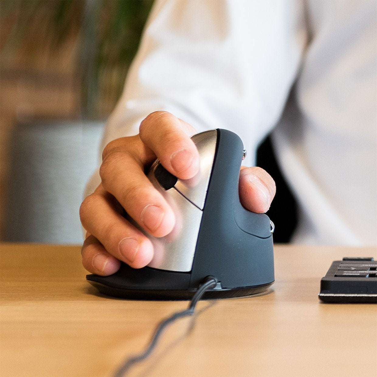 R-Go Raton Ergonomico Vertical Large Rechts Usb