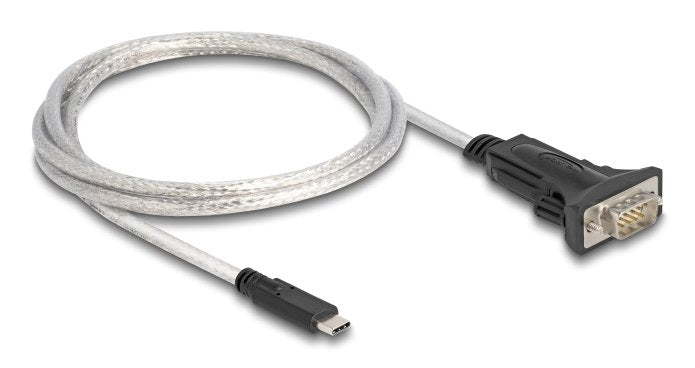 Delock Adapter Usb Type-C Zu 1 X Seriell Rs-422 485 Stecker Mit 6 Pin Terminalblock 5 V 1 M