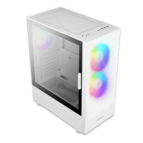 Caja Pc Antec Gaming Nx410 Atx 2xusb2.0 1xusb3.0 Sin Fuente Blanco Rgb