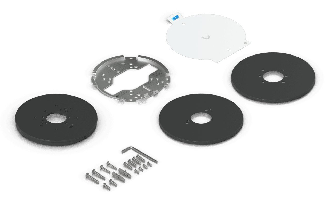A Mounting Plate Designed To Interface Unifi Protect
