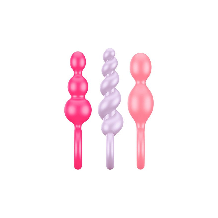 EAN 4049369016594 - Satisfyer Booty Call Bolas anales Rosa, Púrpura, Rojo Silicio 3 pieza(s) imagen 3