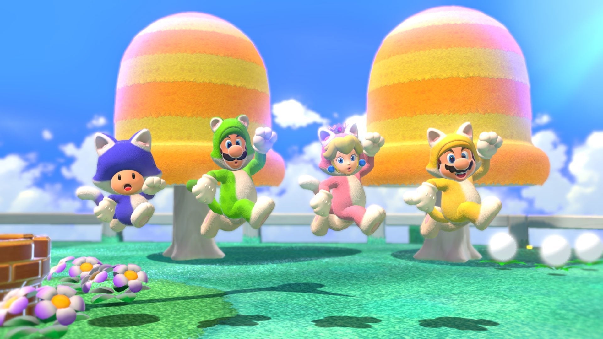 Juego Para Consola Nintendo Switch Super Mario 3d World + Bowsers Fury