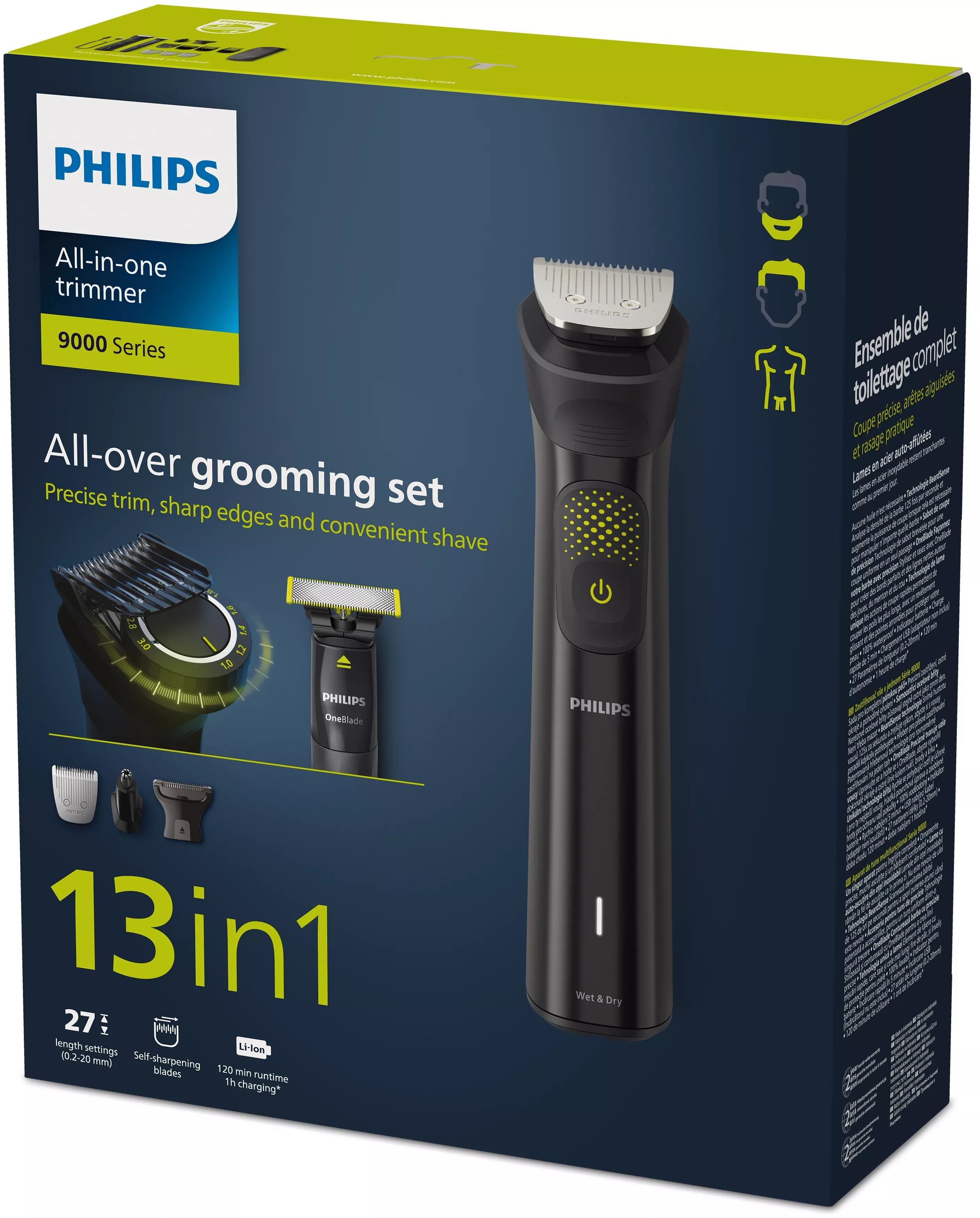 Barbero Philips All-In-One Trimmer Mg9530/15 Series 9000