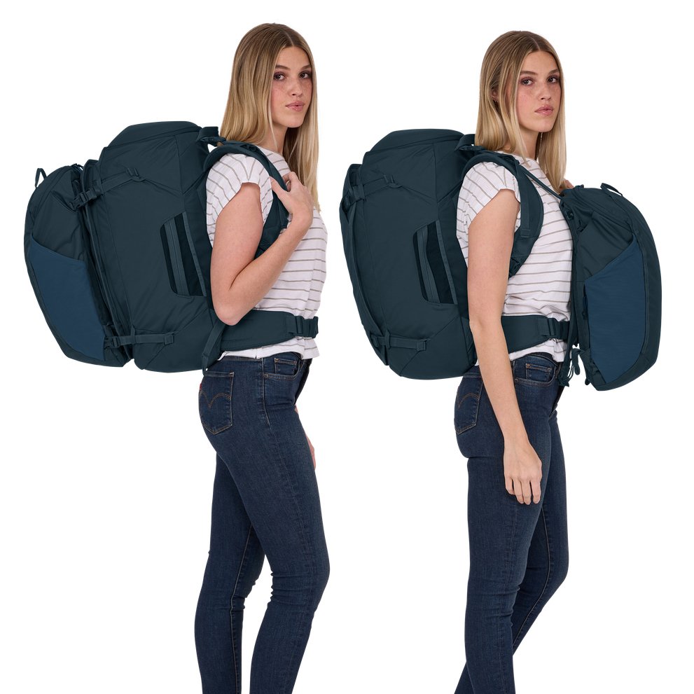 Mochila De Viaje Thule Landmark De 60 L Para Mujer - Azul Oscuro