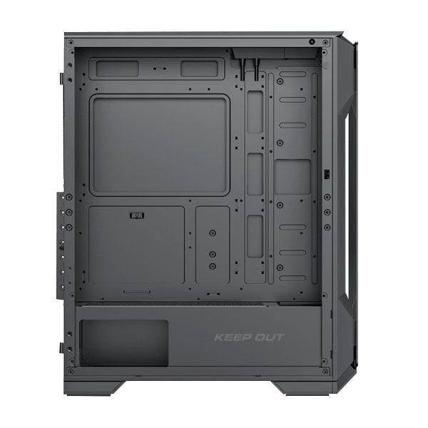 Caja Torre Atx Xc-901 Pro Argb + Type-C Keepout Bahías Int.:2x 3'5 Y 3x2'5 O 1x3'5 Y 4x 2'5/ 1xusb 3.0, 1xusb-C/ Audio In/Out
