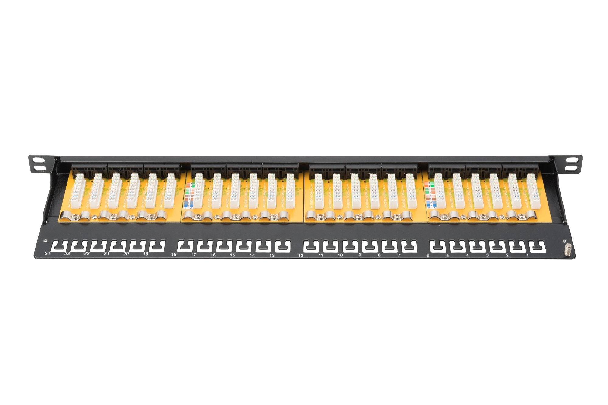 Red Panel 24p Cat6 Utp Lsa Dgt 0,5u C/Soporte