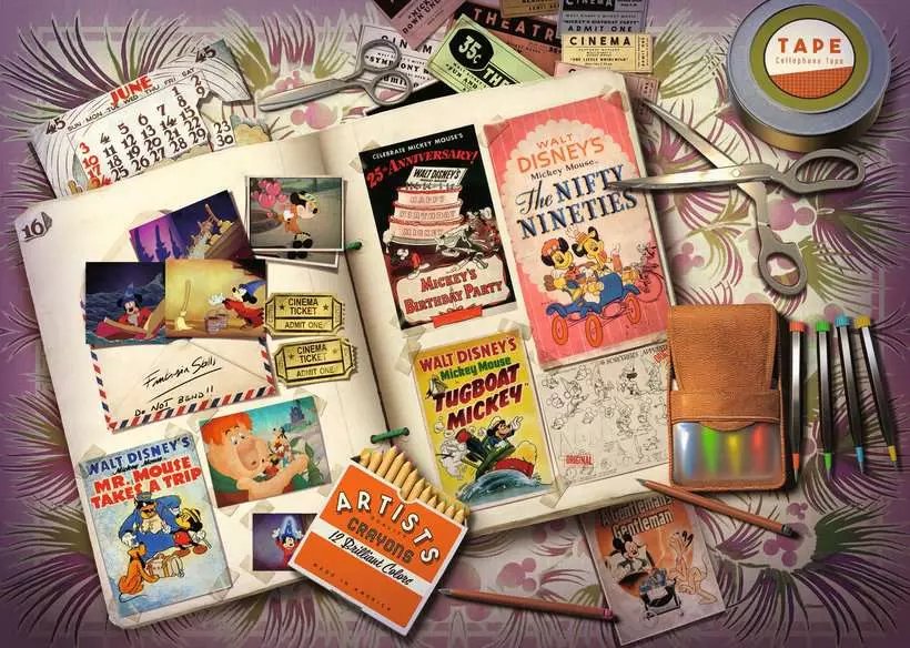 Ravensburger Puzzle 1940 Mickey Moments Puzzle 1000 Piezas 12000840