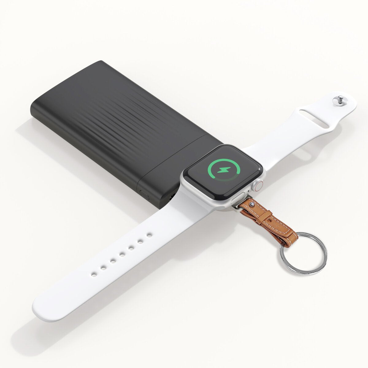 4smarts Wireless Charger Fr Apple Watch, Silber