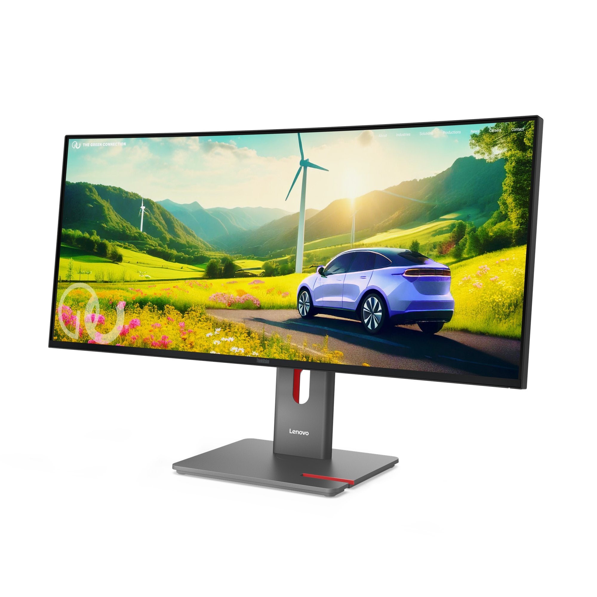 EAN 0198156243645 - Lenovo ThinkVision P34WD-40 pantalla para PC 86,4 cm (34") 3440 x 1440 Pixeles Wide Quad HD LCD Negro imagen 2