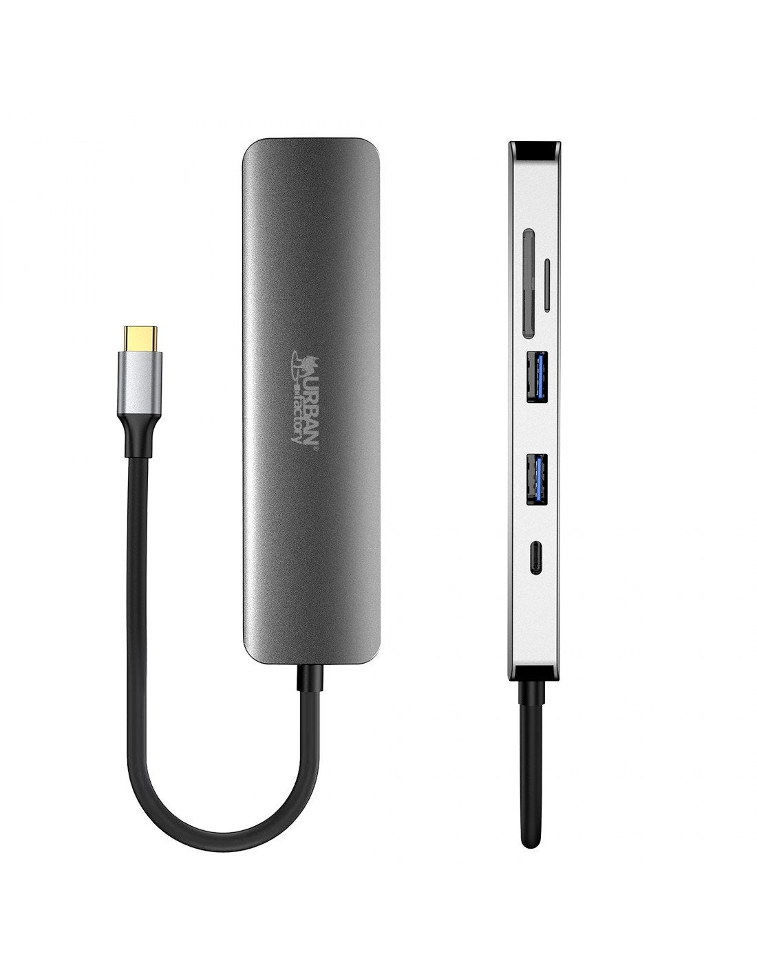 EAN 3760170884639 - Urban Factory MHC45UF base para portátil y replicador de puertos Alámbrico USB 3.2 Gen 1 (3.1 Gen 1) Type imagen 4