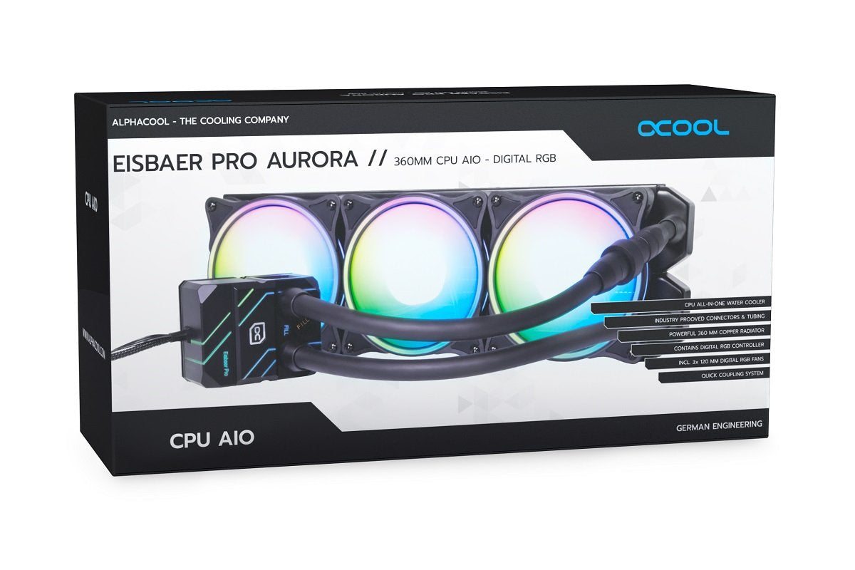 Refrigeracion Liquida Alphacool Eisbaer Pro 360 Argb