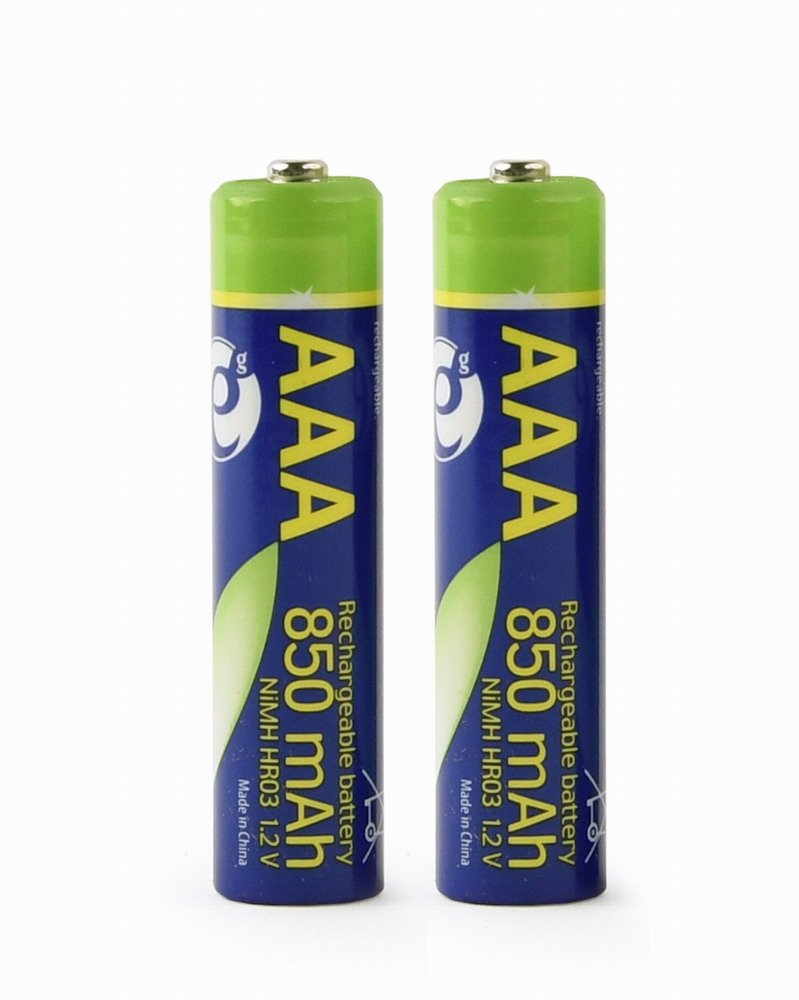 Rechargeable Aaa Instant Batteries (Ready-To-Use), 850mah, 2pcs Blister Pack