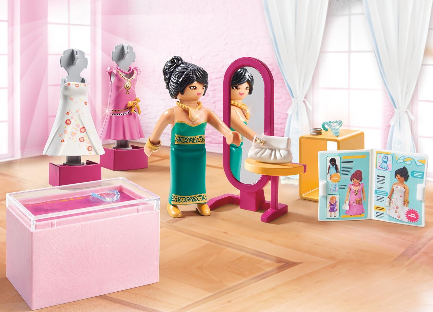 Playmobil 70677 Estuche De Regalo "Boutique De Moda Festiva"