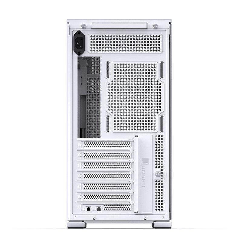Jonsbo D41 Mesh Atx Carcasa, Tempered Glass - Blanco