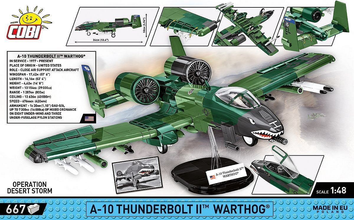 Cobi A-10 Thunderbolt Ii Warthog N Cobi-5856
