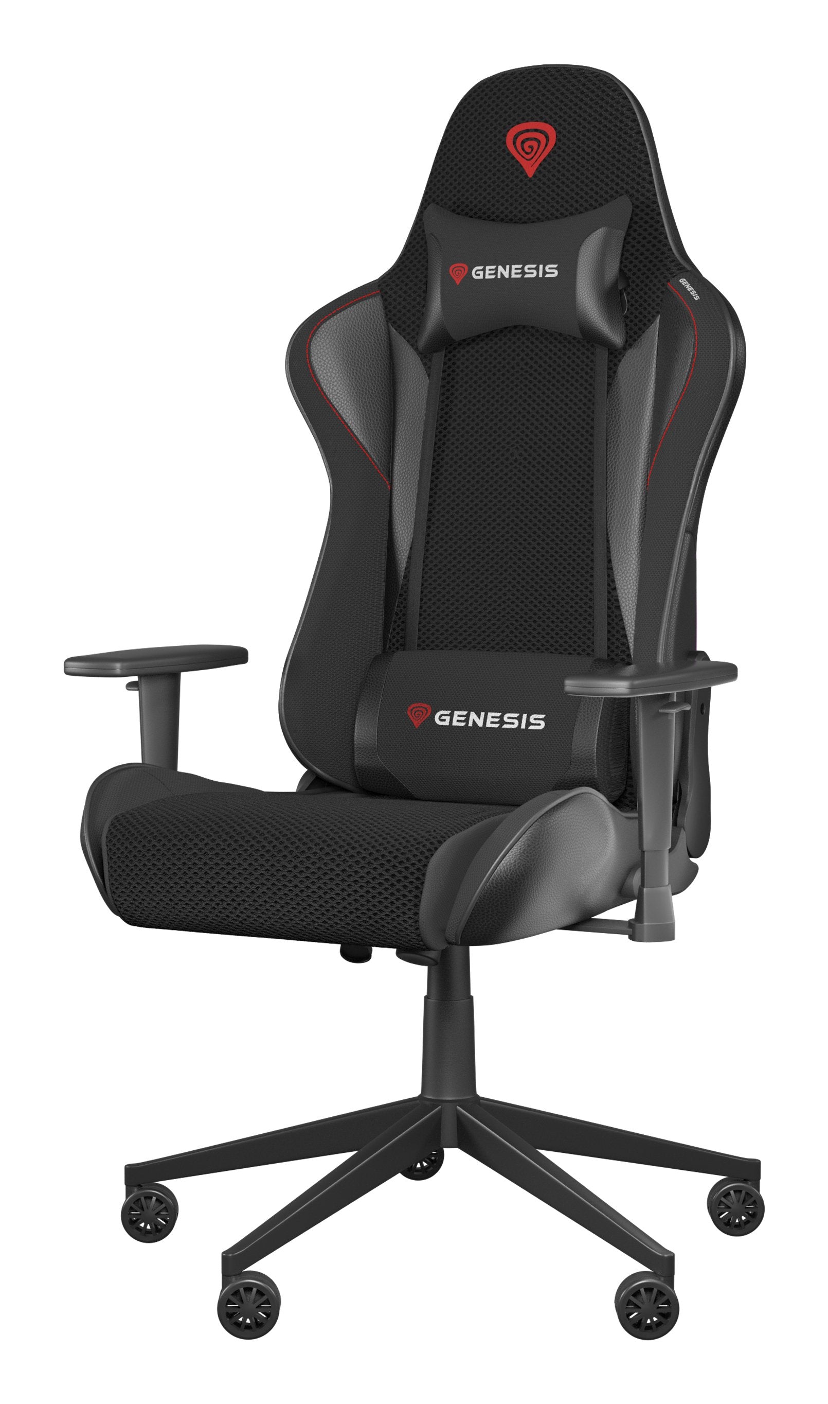 EAN 5901969443967 - GENESIS Nitro 440 G2 Butaca para jugar Asiento acolchado Negro, Gris imagen 1