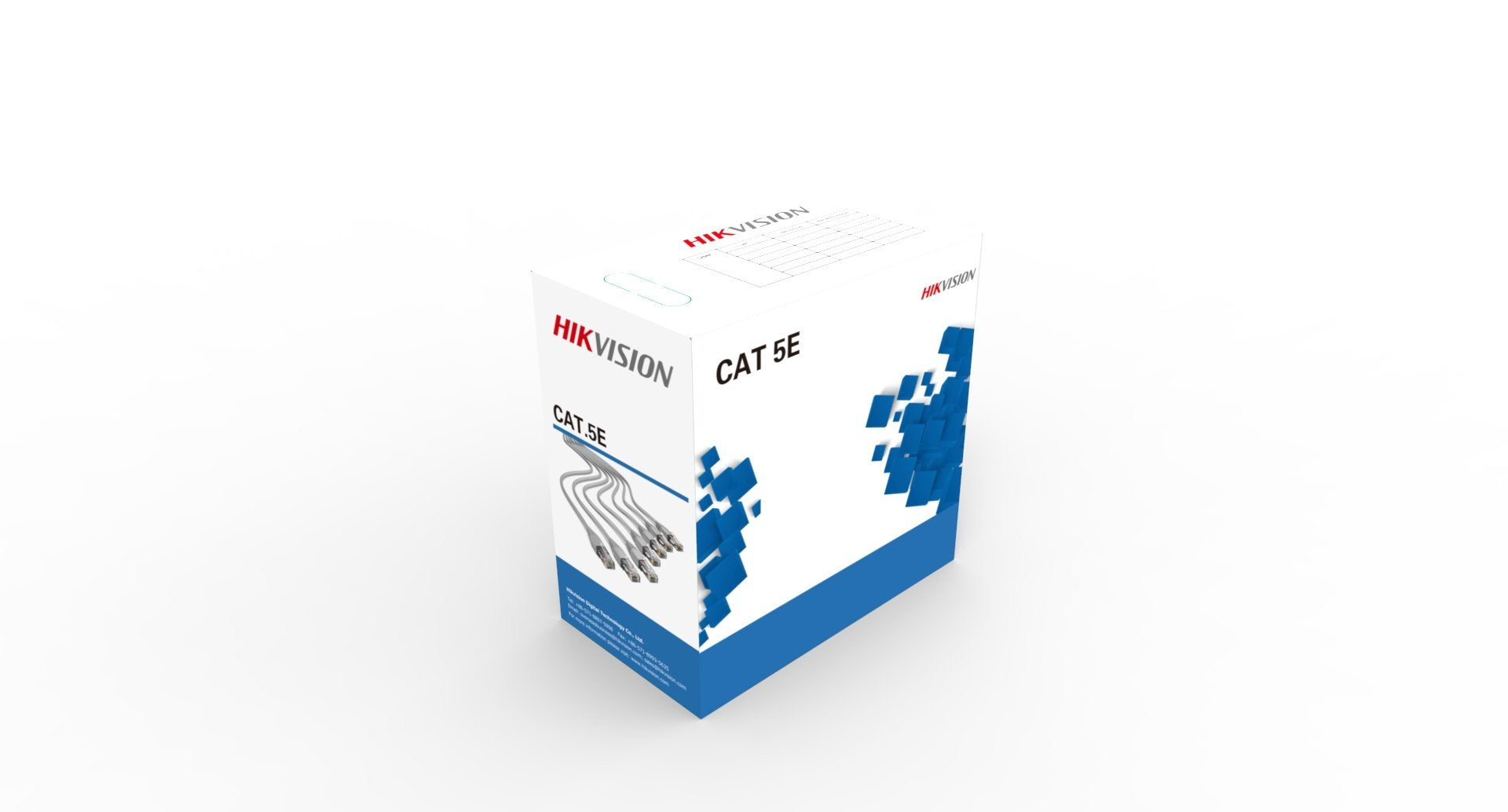 Bobina De Cable Utp Cat5e Hikvision. Certificado . Conductor Cobre Alta Calidad