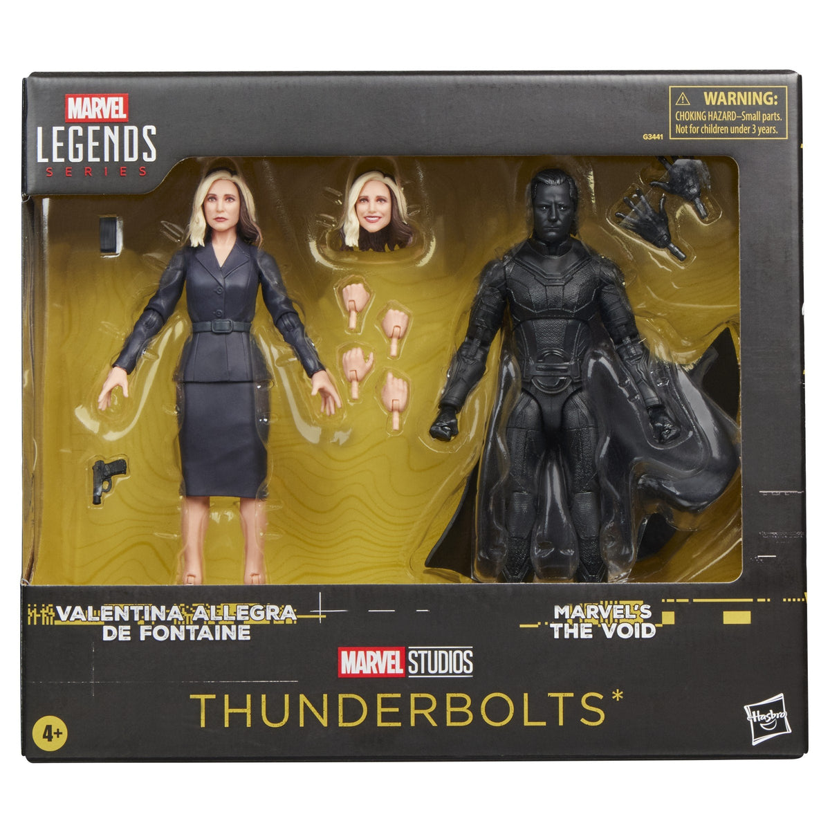 Set 2 Figuras Valentina Allegra De Fontaine & Marvels The Void Thunderbolts Marvel 15cm