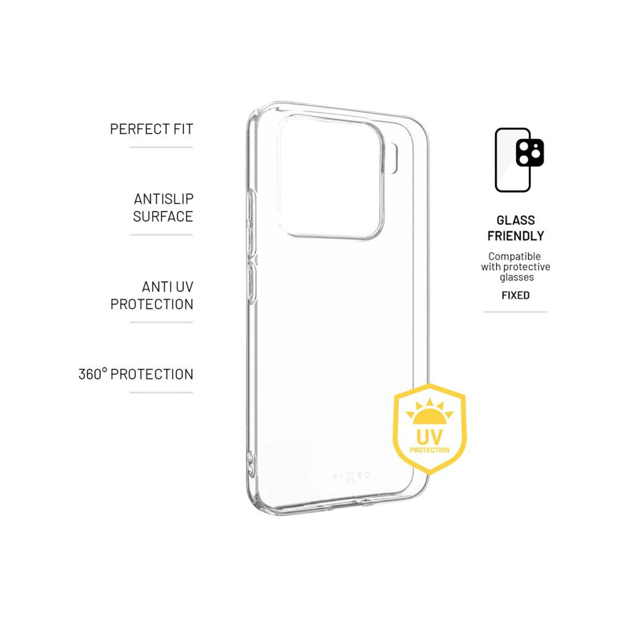 EAN 8591680176892 - FIXED FIXTCCA-1462-TR funda para teléfono móvil 16 cm (6.3") Transparente imagen 2
