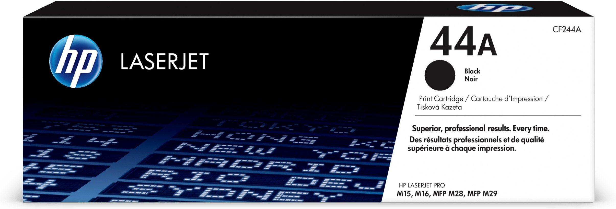 EAN 0190781977902 - HP 44A Black Original LaserJet Toner Cartridge cartucho de tóner 1 pieza(s) imagen 1