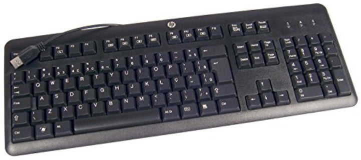 EAN 5704174821656 - HP 672647-223 teclado Oficina USB Checa Negro imagen 1