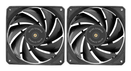 Pack 2 Ventiladores Mars Gaming Mf-Nclx2 12cm