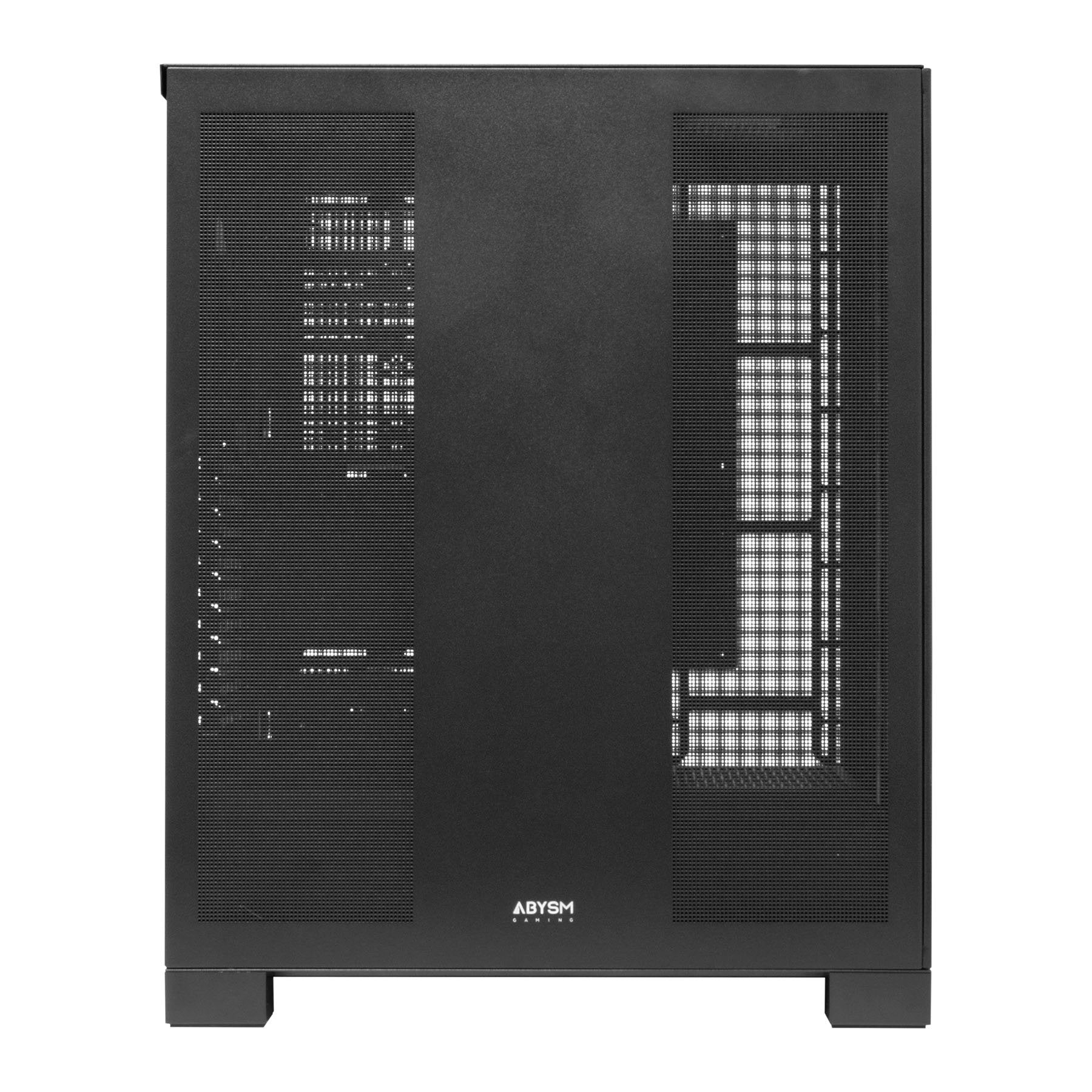 Caja Pc E-Atx Torre Abysm Ai Pro 100 Workstation Negra 9xslots 6xssd 2xhdd 2xusb 3.0 1xusb-C Color Negro