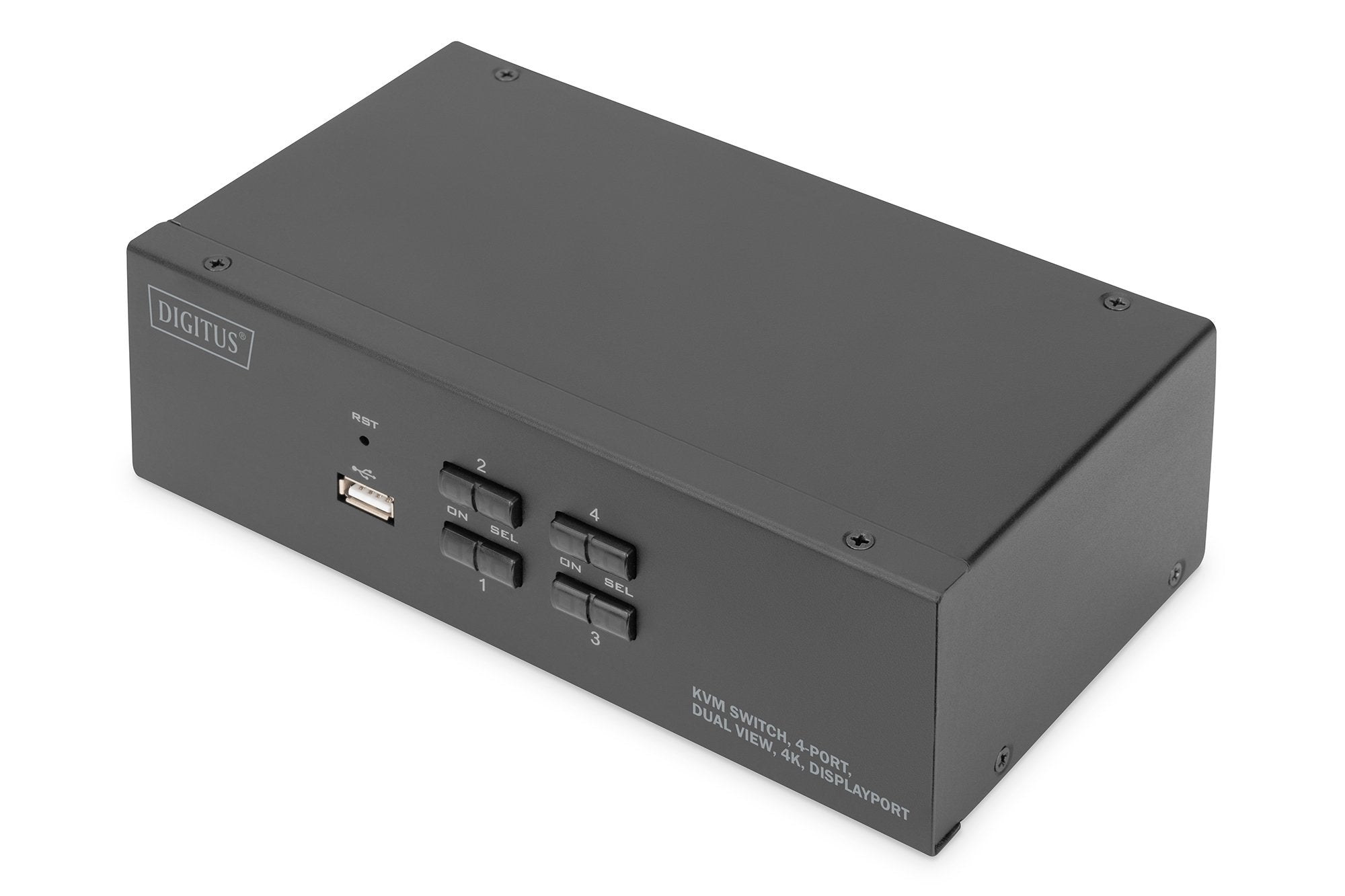 Digitus Kvm Switch 4-Port Dp 4k Dual Display