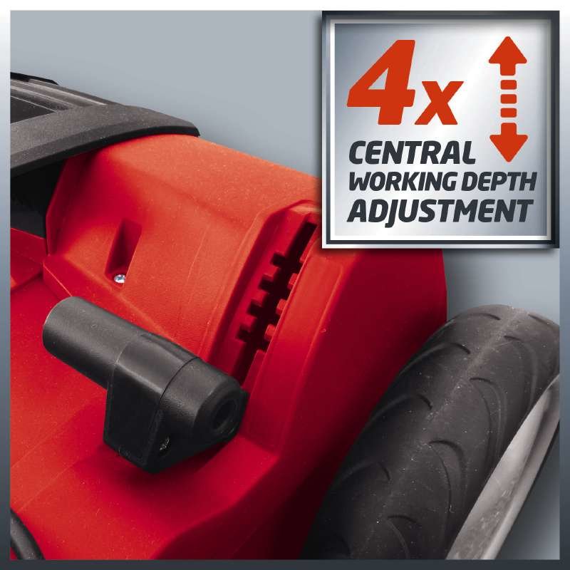 Escarificador Eléctrico Einhell Ge-Sa 1640 (Rojo/Negro, 1.600 Vatios) 3420590