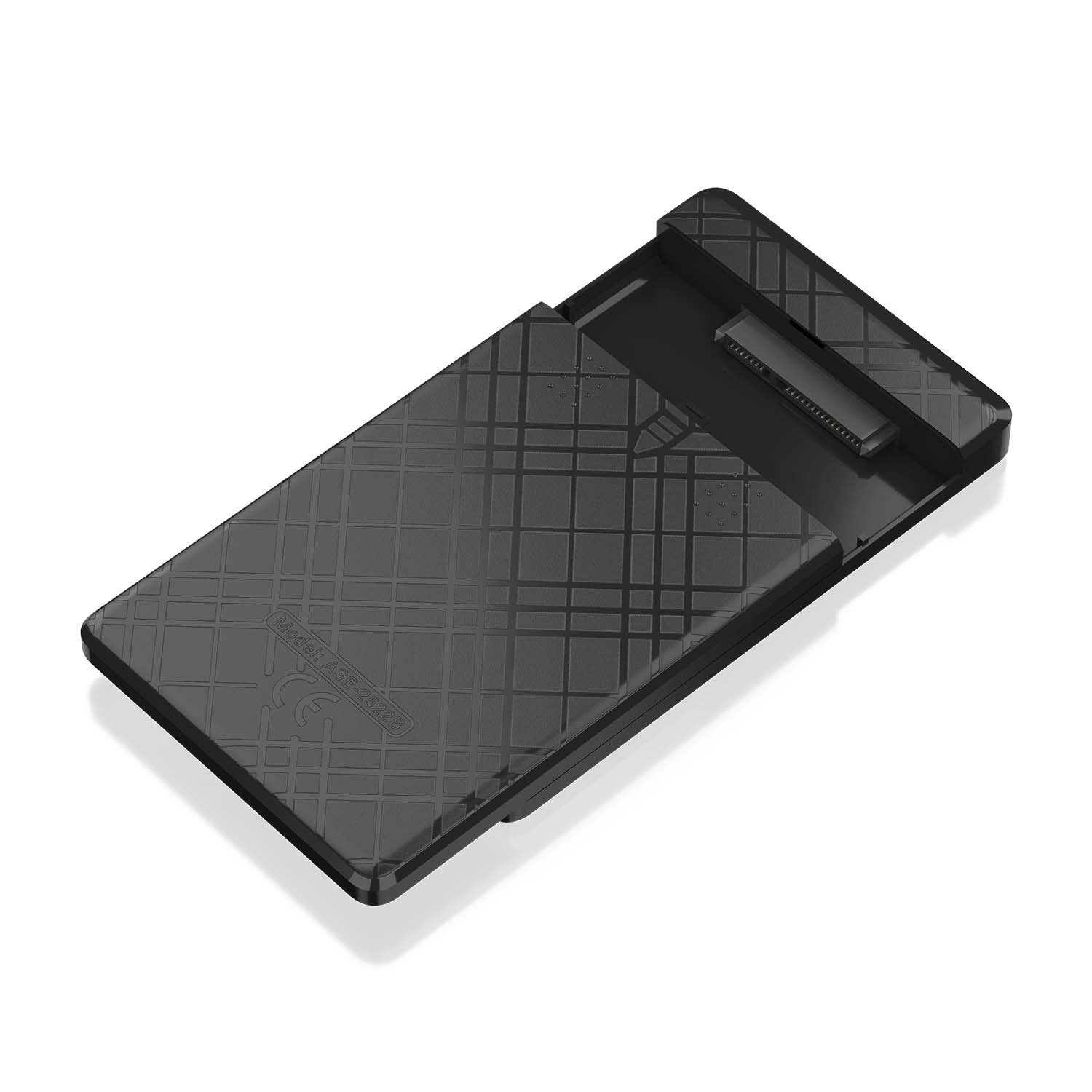 Aisens Caja Externa 2,5" 9.5mm Sata A Usb 3.0/Usb3.1 Gen1, Negra Ase-2522b