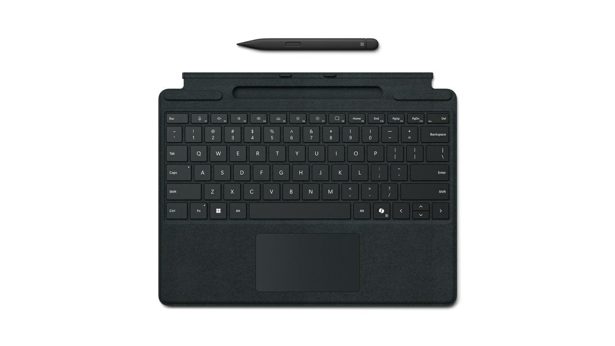 Microsoft Surface Pro8 9 Tc + Pen Bnundle With Copilot Button Negro Eng Intl