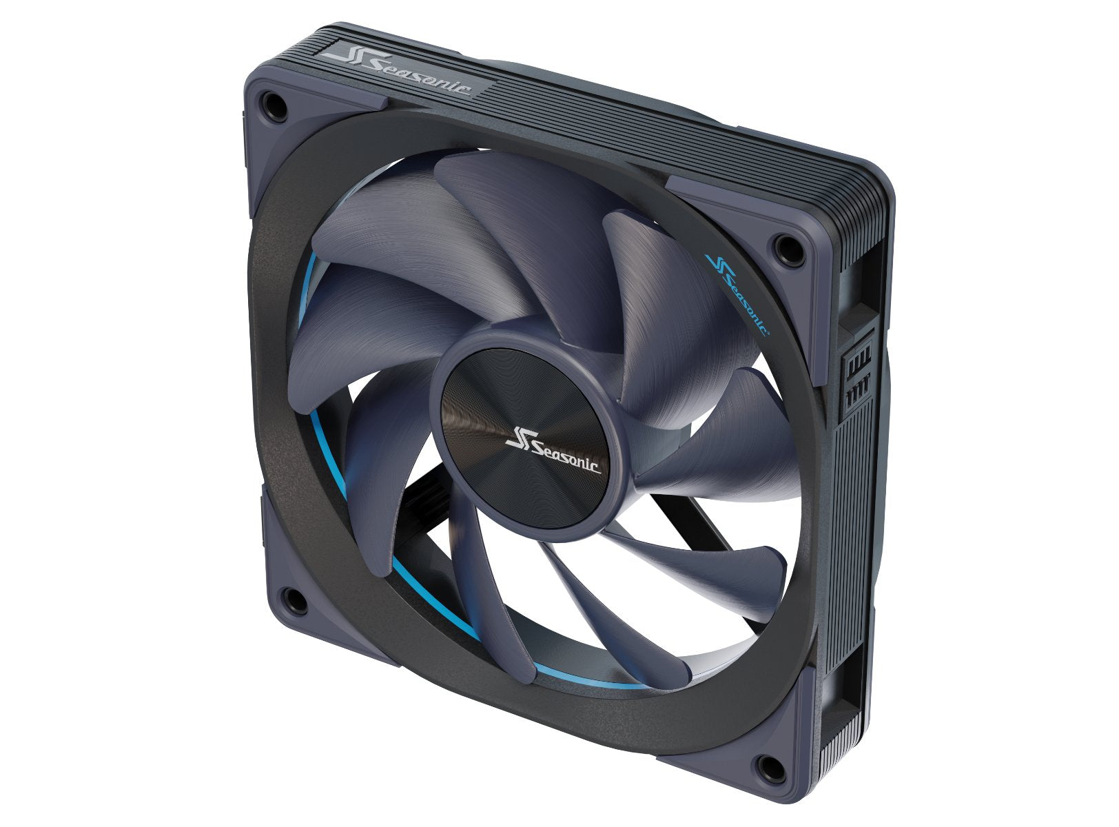 EAN 4711173877608 - Seasonic MagFlow 1-Fan Kit Carcasa del ordenador Ventilador 12 cm Negro 1 pieza(s) imagen 4