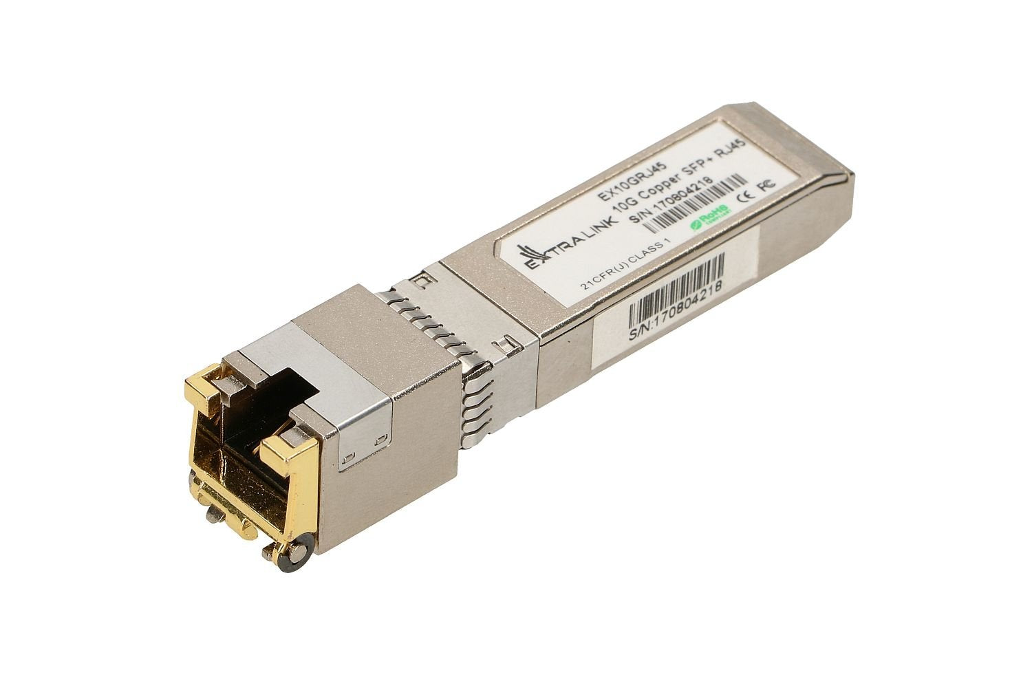 EAN 5902560368444 - Extralink EX.8444 red modulo transceptor Cobre 10000 Mbit/s RJ-45 imagen 4