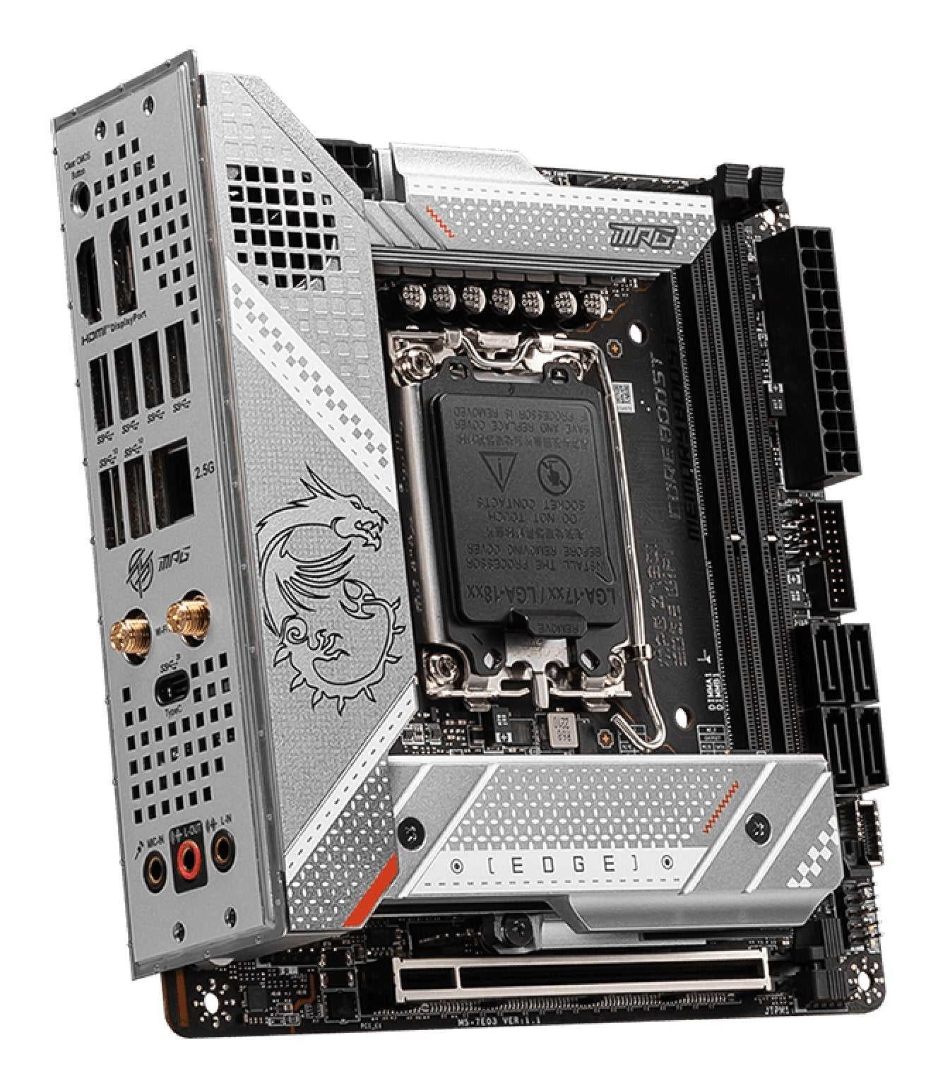 Placa Base Msi Mpg Z790i Edge Wifi Ddr5 Atx Intel 7e03-001r Retail