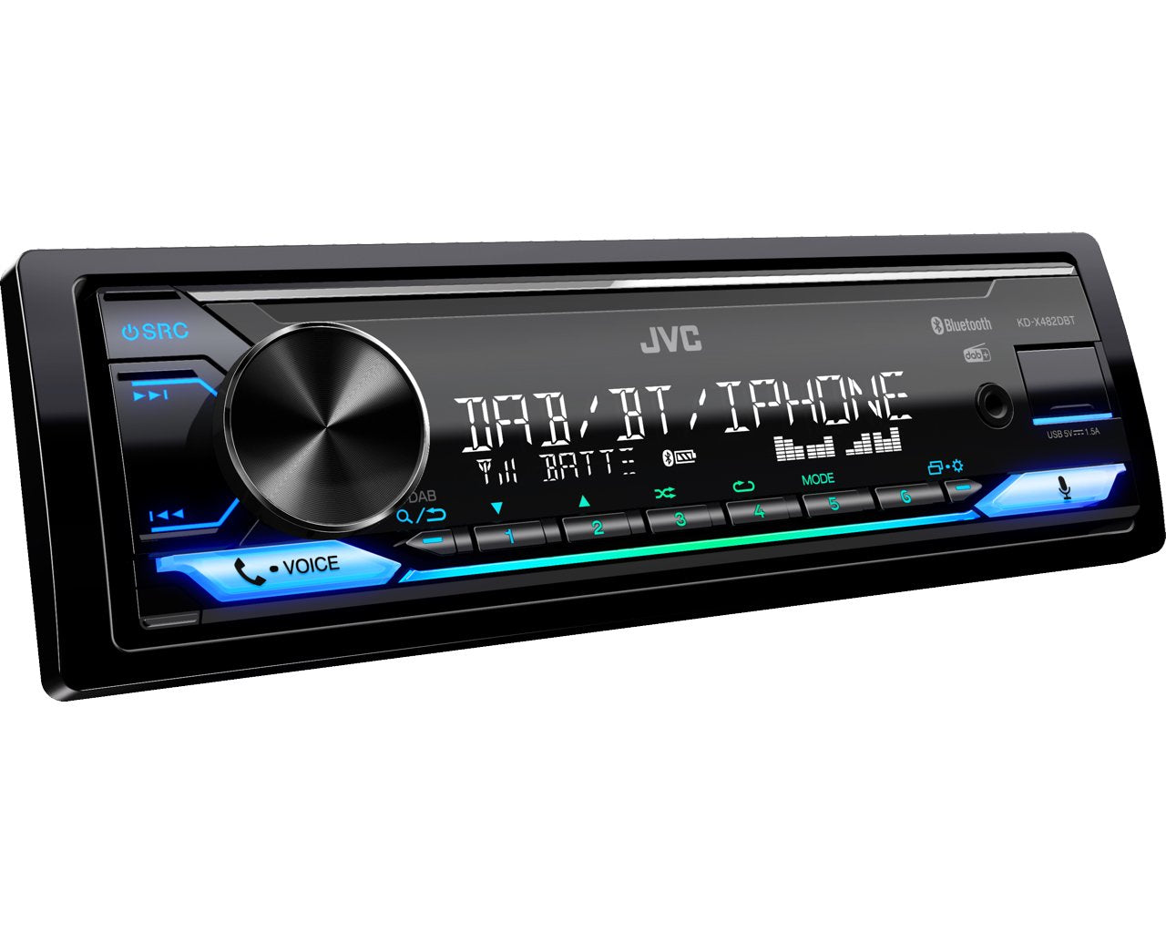 EAN 4975769023927 - JVC KD-X482DBT Negro 200 W Bluetooth imagen 3