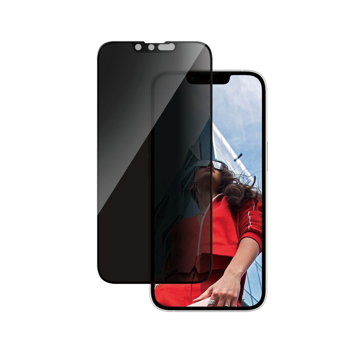 EAN 5715685021909 - PanzerGlass ® Privacy Screen Protector iPhone 16e | 14 | 13 | 13 Pro | Ultra-Wide Fit Protector de pantal imagen 1