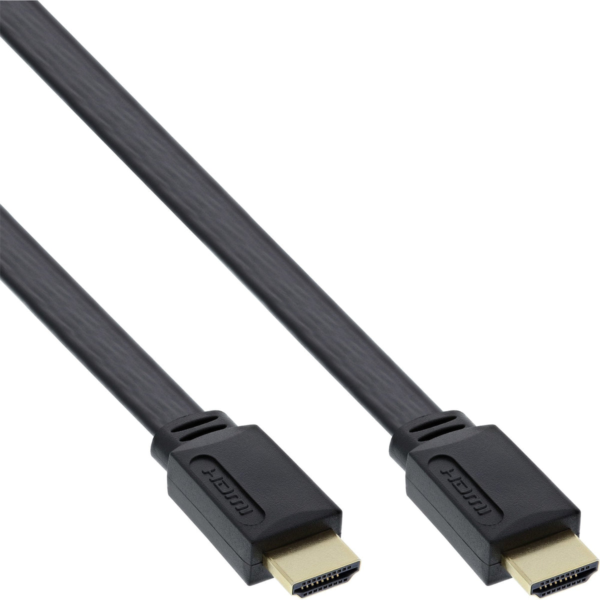 Cable Plano Hdmi Inline Cable De Con Ethernet Negro 10m
