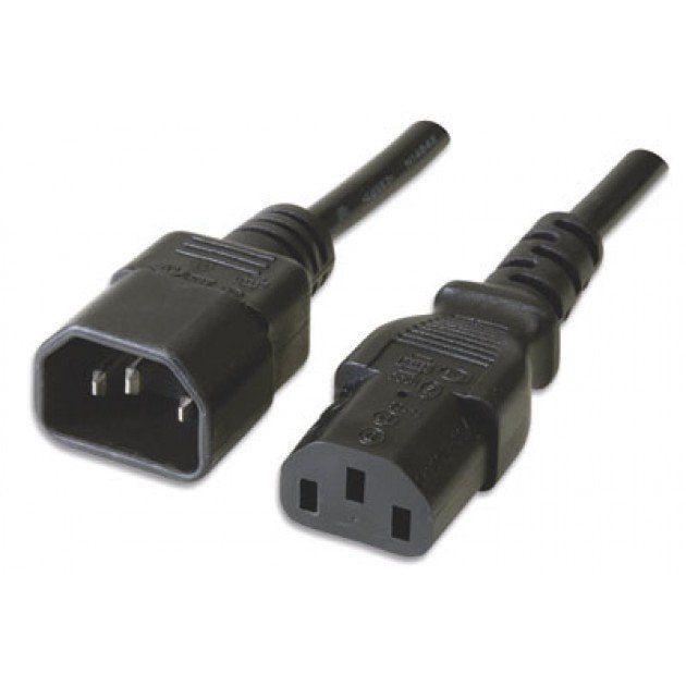 Manhattan Cable De Alimentacion Iec M/H 3m Vde Negro