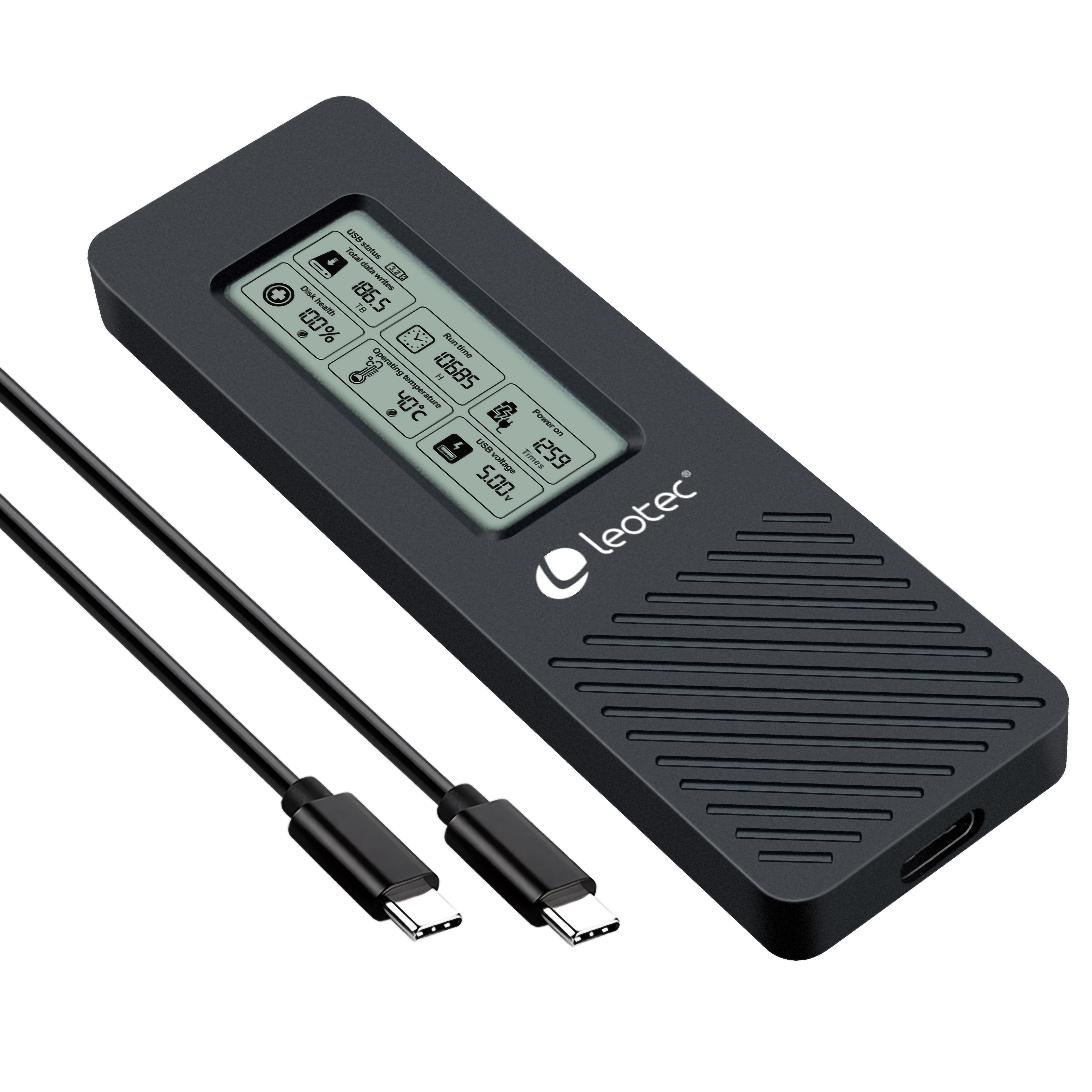 EAN 8436588882943 - Leotec LEM2EXT01 disco duro externo 0 GB USB Tipo C 3.2 Gen 2 (3.1 Gen 2) Negro imagen 1