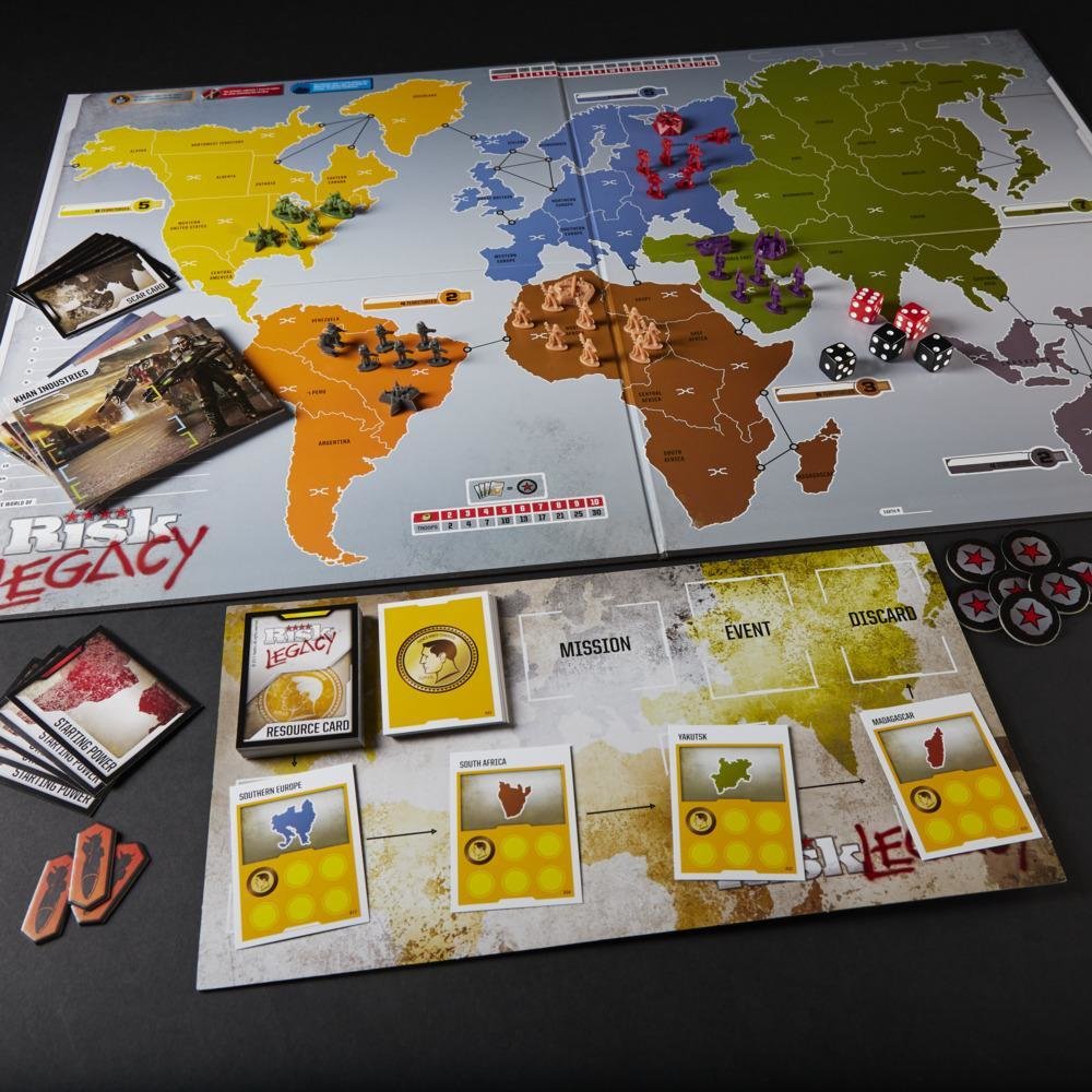 Juego De Mesa Risk Legacy Hasbro Gaming