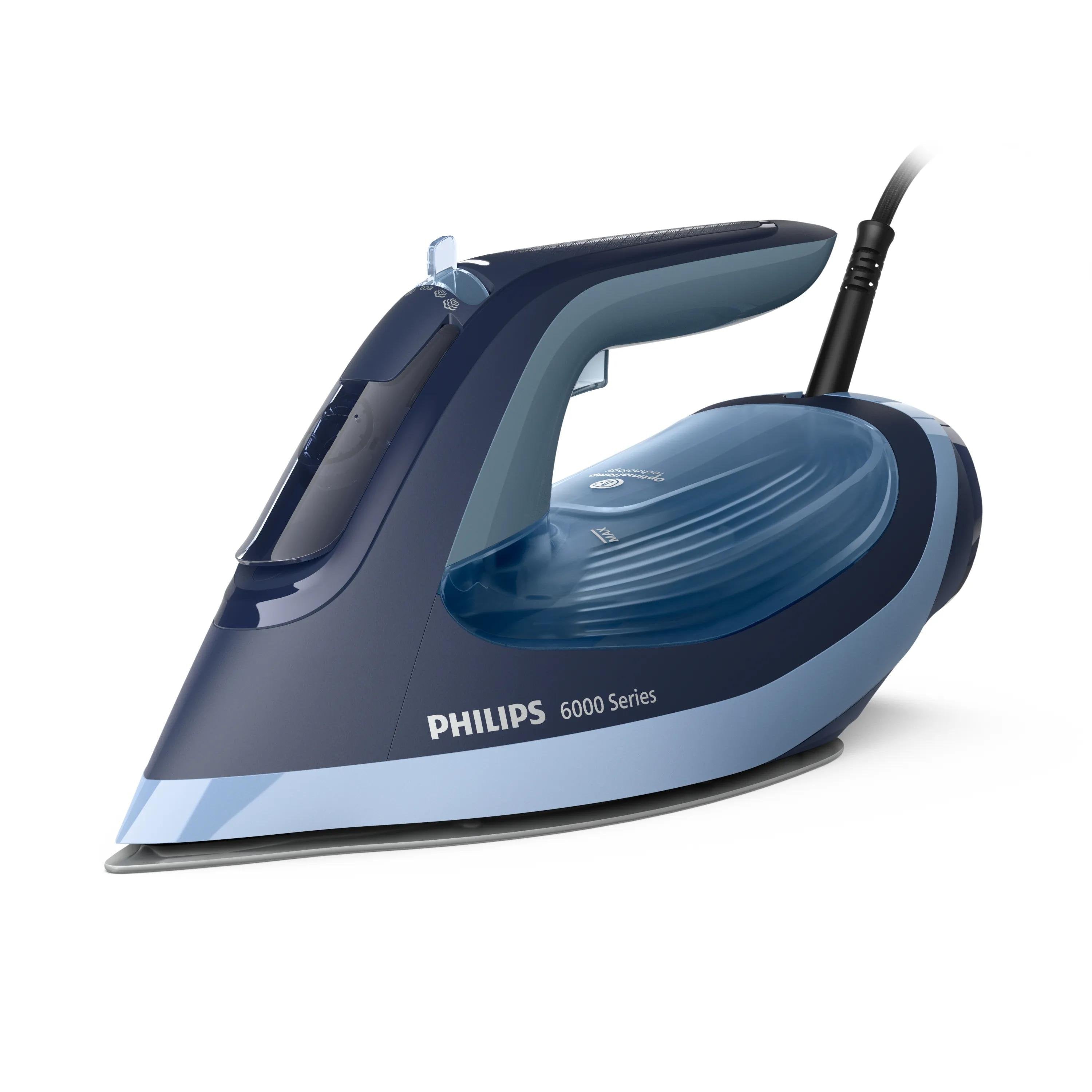 EAN 8720389067372 - Philips 6000 series DST6120/20 plancha Plancha a vapor Suela SteamGlide Plus 2600 W Azul imagen 1