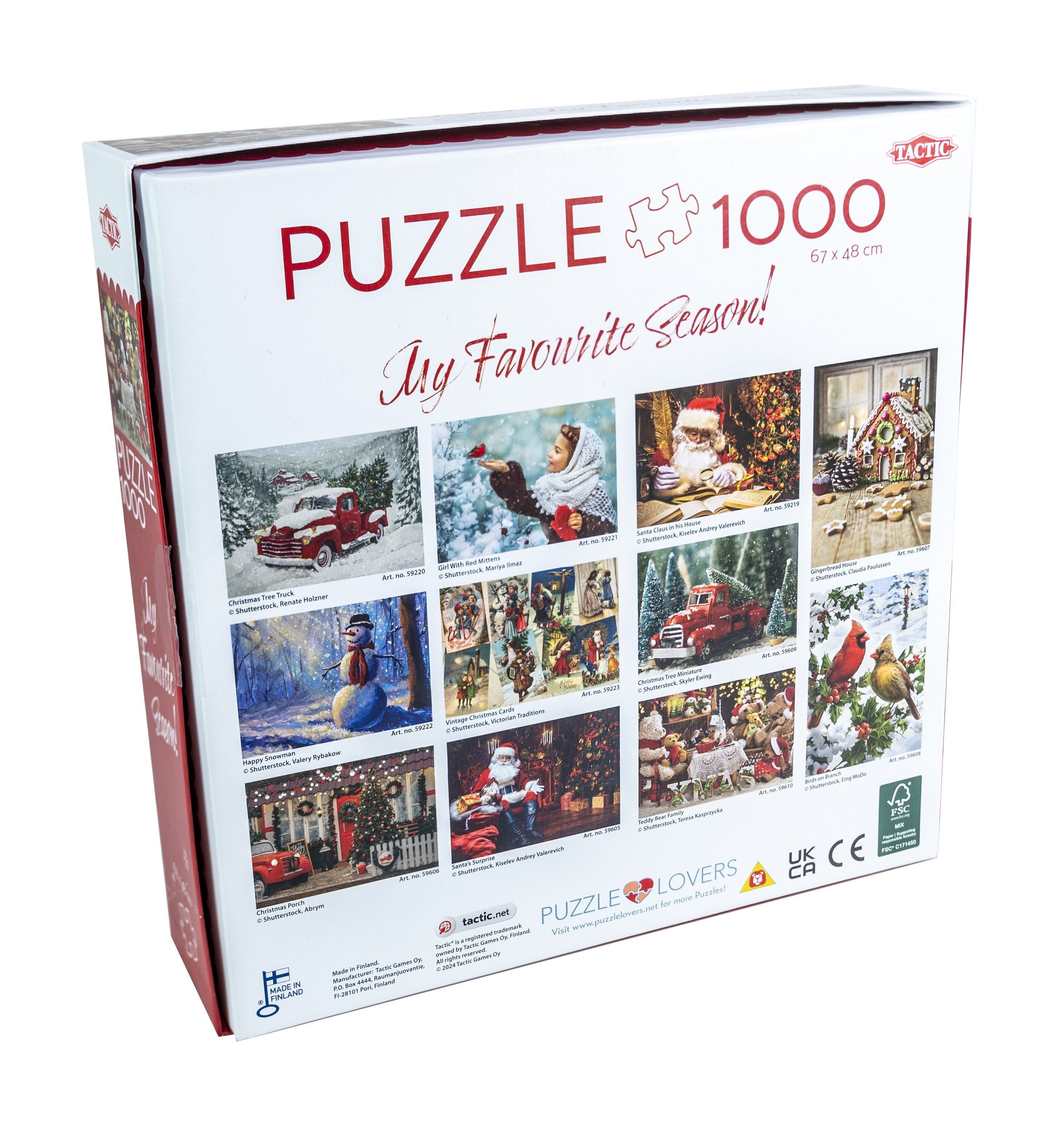 Puzzle 1000 Elementów Rodzina Pluszowych Misiów