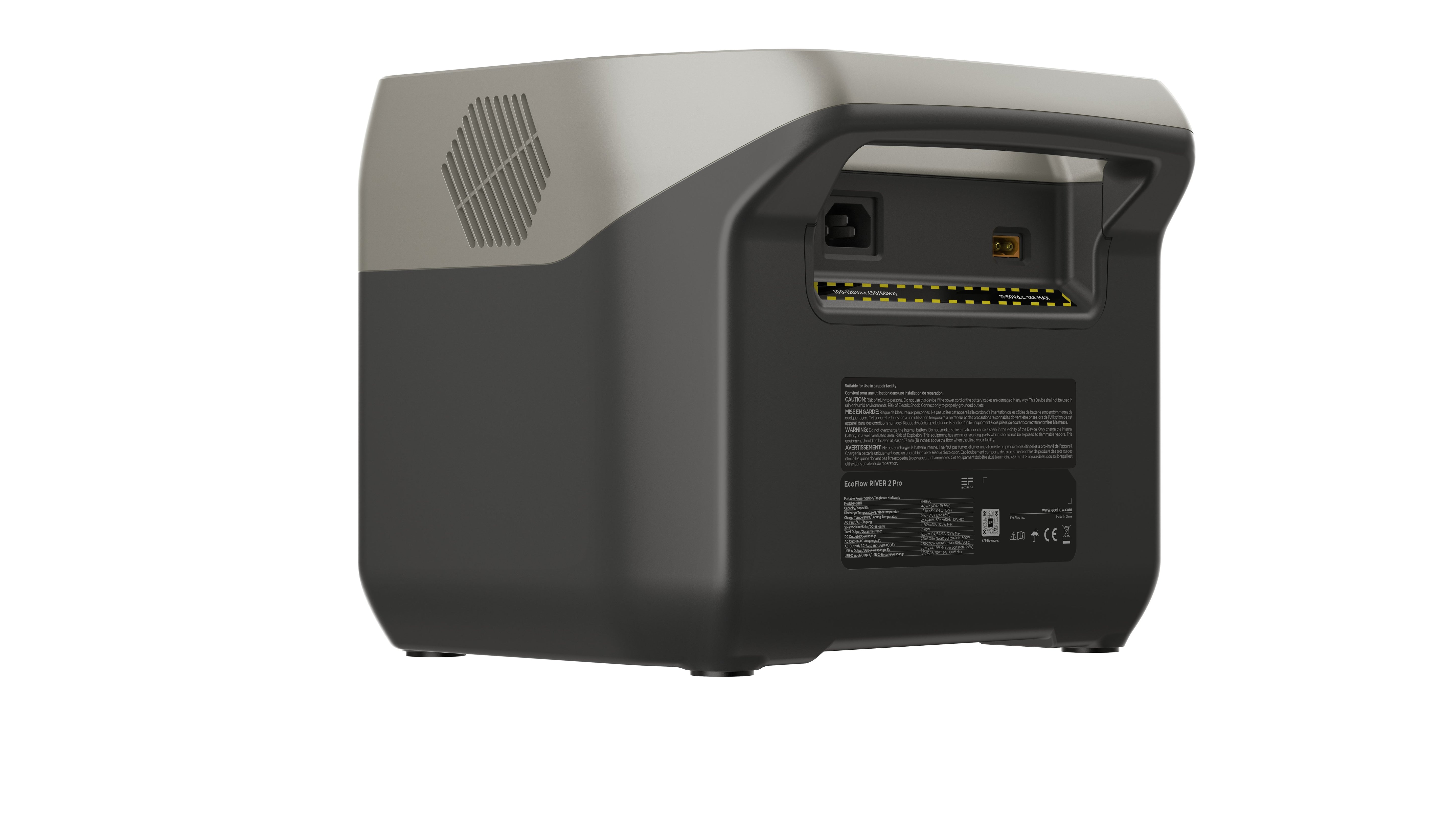 EAN 4895251601559 - EcoFlow River 2 Pro estación de energía portátil Fosfato de hierro-litio (LiFePo4) 800 W 7,8 kg imagen 4