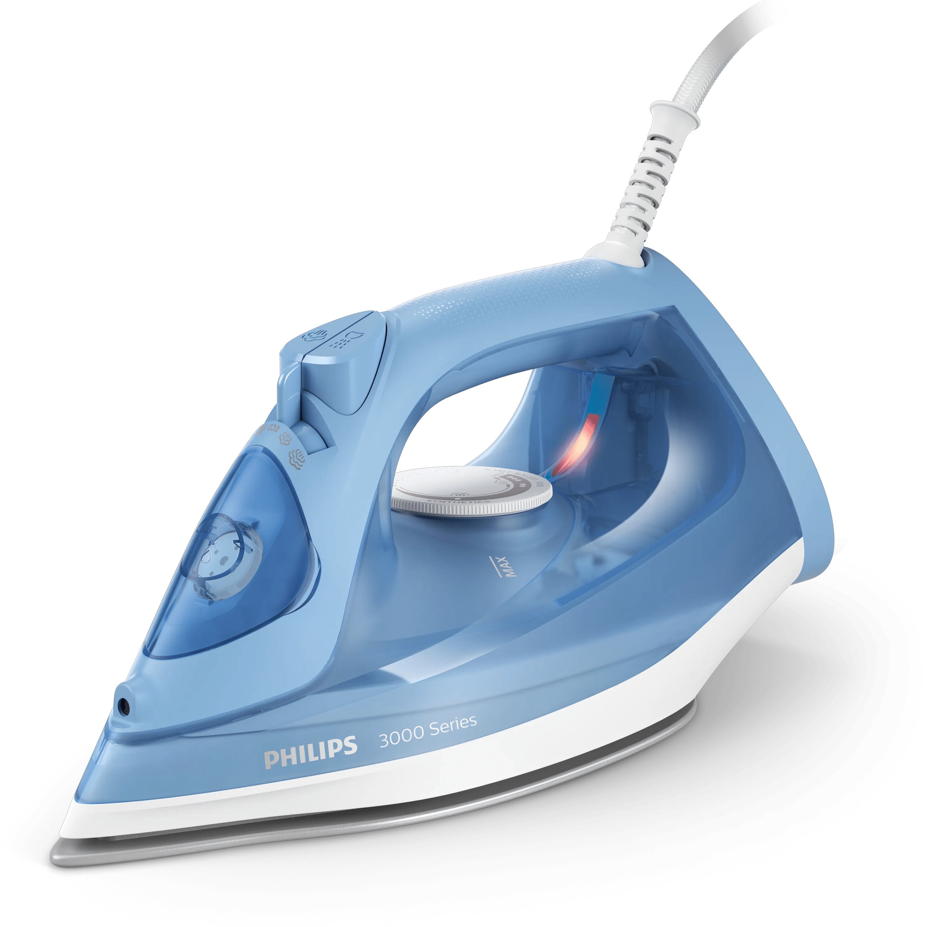 EAN 8720389003042 - Philips 3000 series DST3020/20 plancha Plancha a vapor Suela de cerámica 2200 W Azul imagen 1
