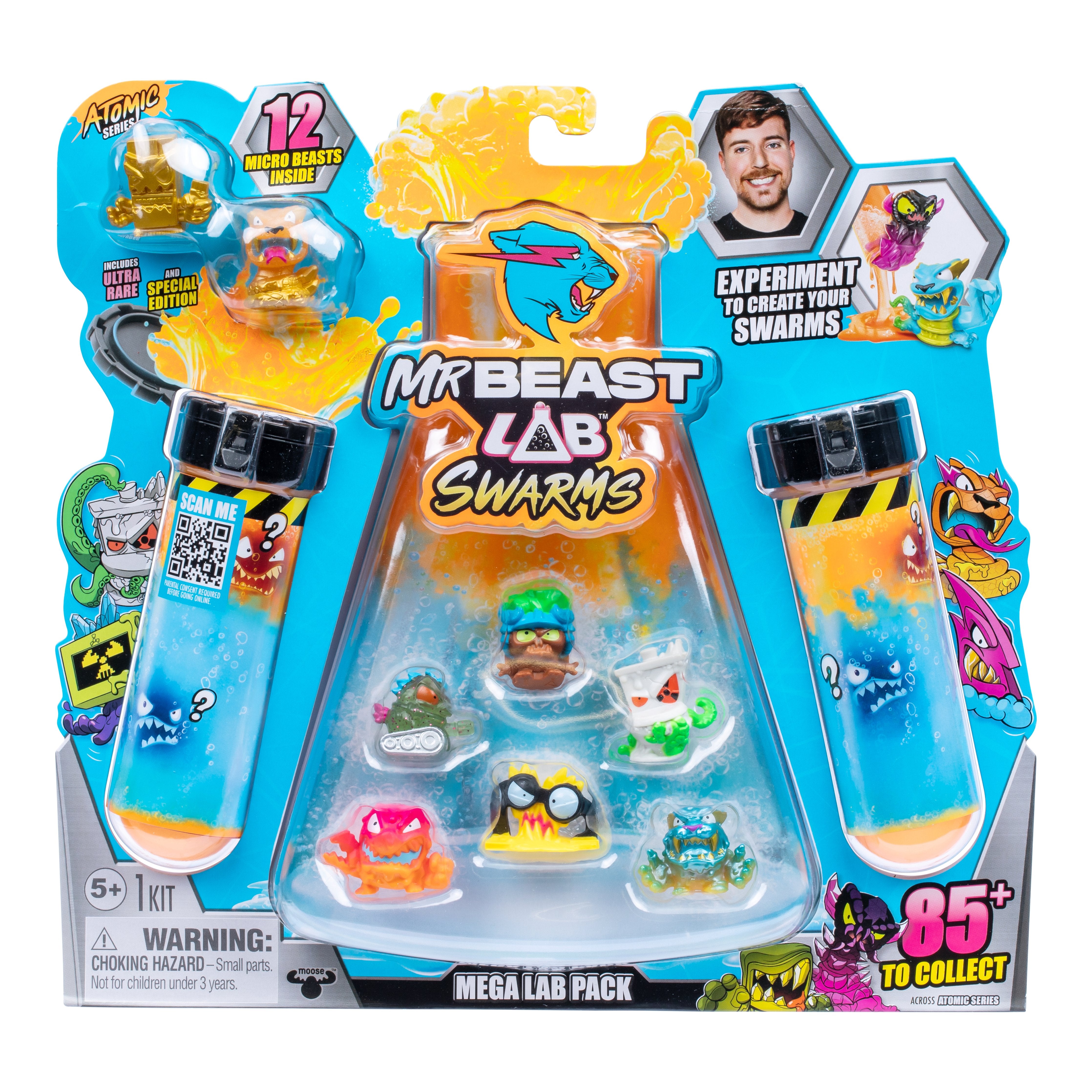 EAN 630996247525 - Moose Toys MrBeast Lab Swarms II Atomic 12-pack imagen 4