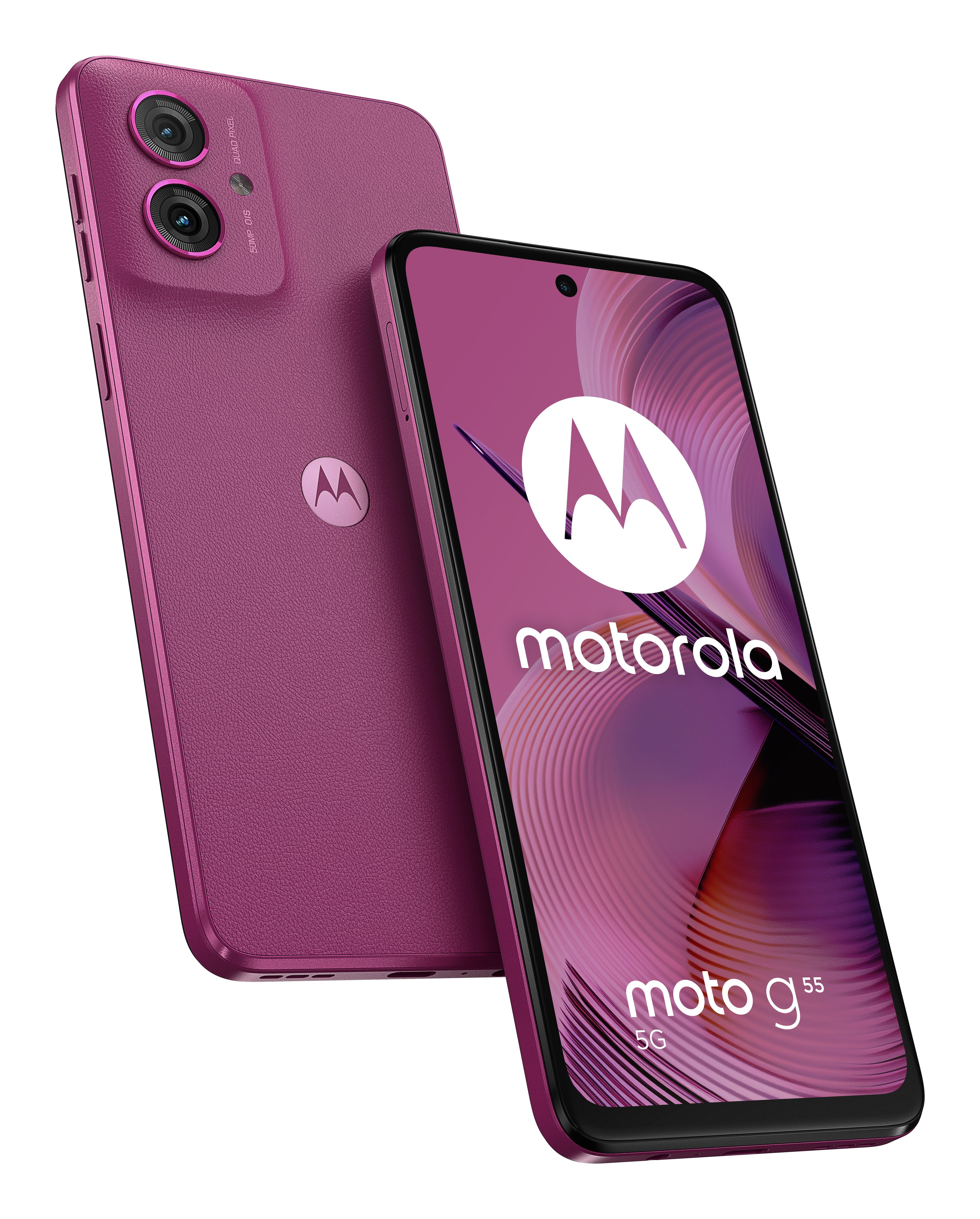 EAN 0840023274848 - Motorola moto g55 5G 16,5 cm (6.49") SIM doble Android 14 USB Tipo C 8 GB 256 GB 5000 mAh Púrpura imagen 1