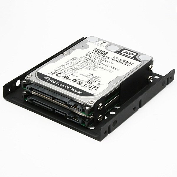 Axagon Rhd-225, Marco De Metal Para 2x 2.5 "Hdd / Ssd Hasta 3.5" Posicion, Montaje De Ventilador