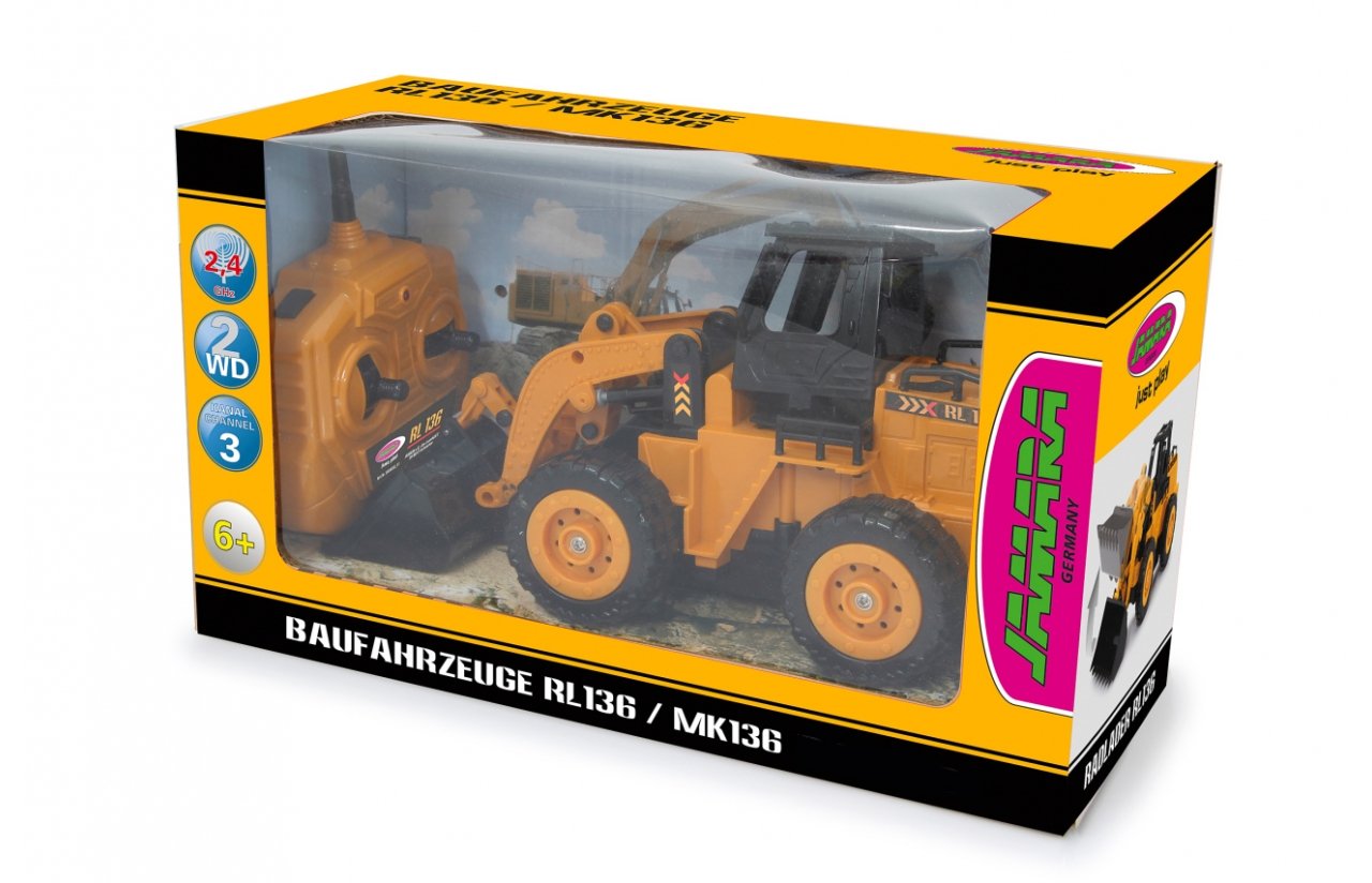 EAN 4042774455934 - Jamara 410150 modelo controlado por radio Pala delantera Motor eléctrico 1:36 imagen 2
