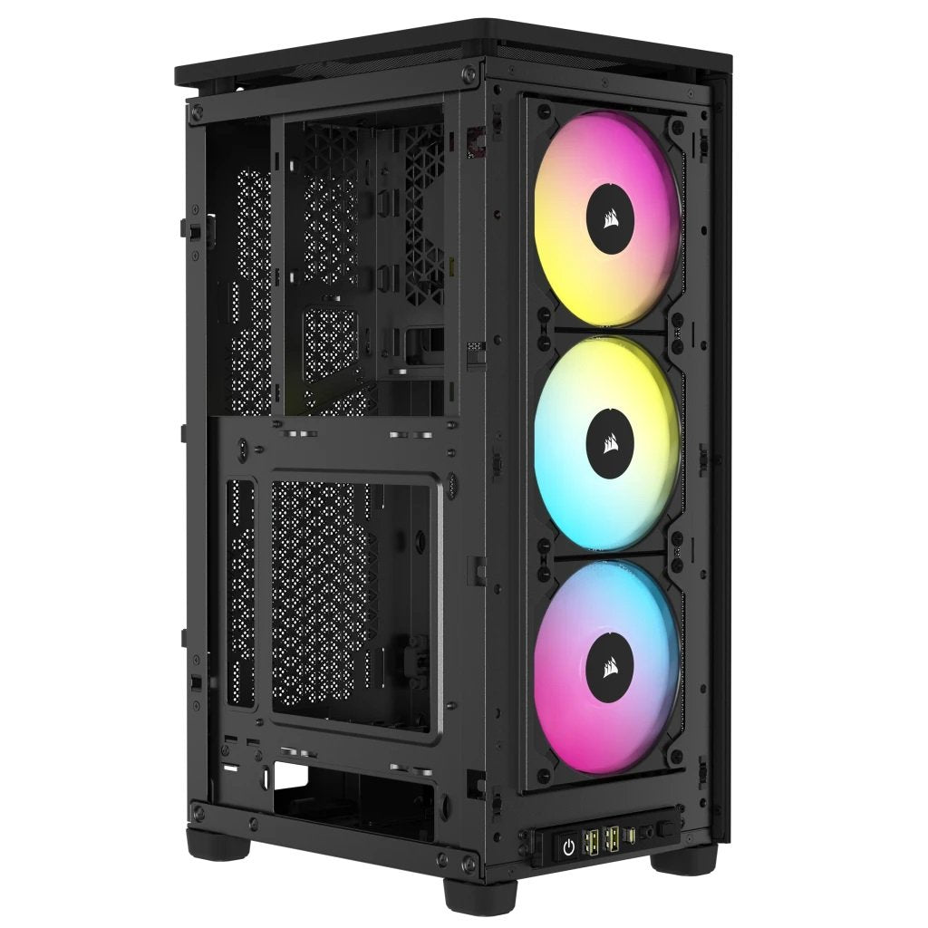 Caja Mini Itx Icue 2000d Rgb Airflow Black Corsair