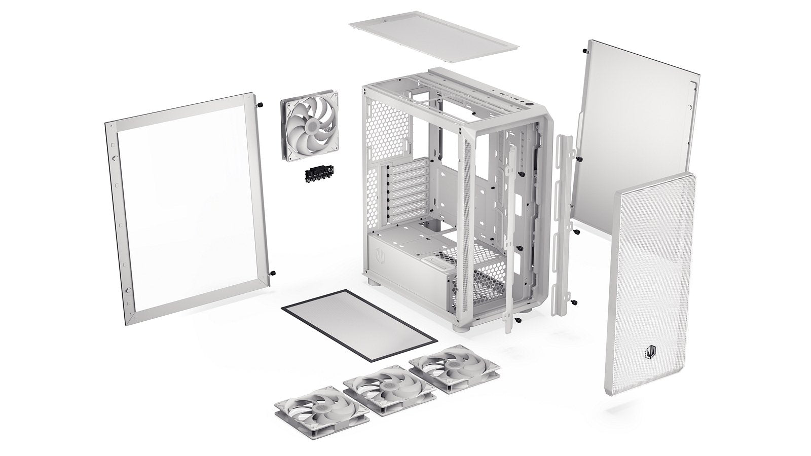 EAN 5903018668864 - ENDORFY ARX 500 ARGB White Midi Tower Blanco imagen 31